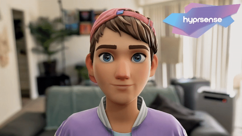 Hyprsense animation sequence